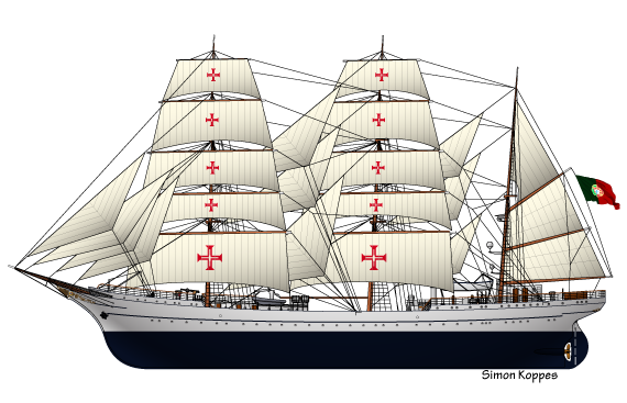 Traditional Portuguese ship